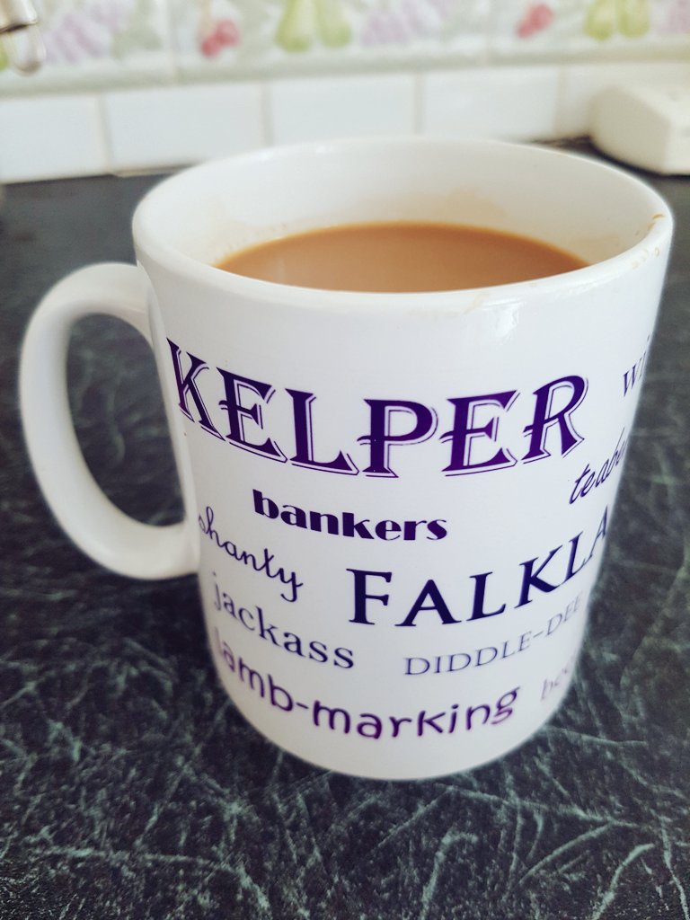 FalklandsJames's tweet photo. Part of my lovely farewell gift from #Falklands Gov colleagues, I adore it. A bit of home to take with me on my next adventure. https://t.co/b3SS1zVpgI
