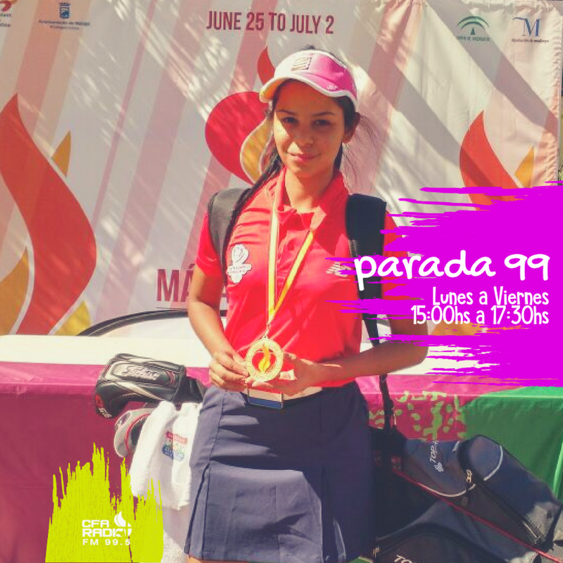 Hoy nos visita en #Parada99, Tatiana Benítez, quien obtuvo la medalla de oro en el Mundial de Transplantados. ¡Escuchanos! #CFARadio 🎉🥇👏