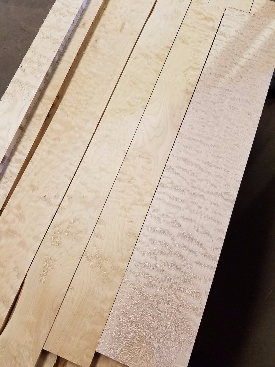BellForestProd's tweet photo. We have some 4/4 Quilted Maple in limited quantities right now! 

#quiltedmaple #getitwhileitshot #bellforest #bfp #woodoworking https://t.co/B4MZR9uVWz