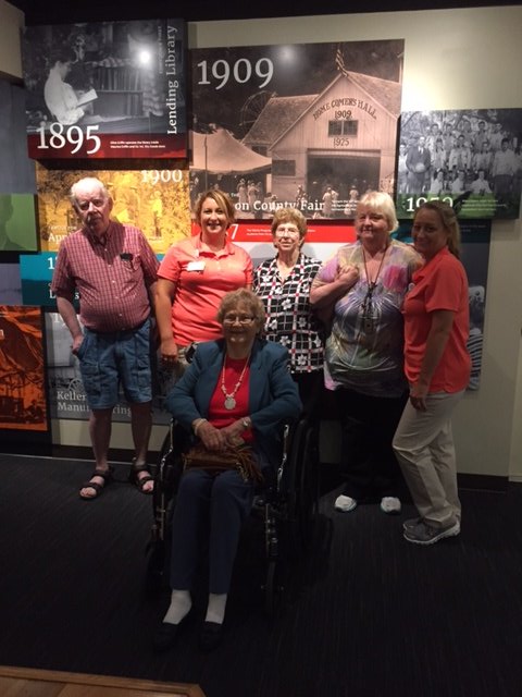 HSprings_HC's tweet photo. What a great day for a trip to Harrison County Discovery Center and Point Blank for lunch. #TrilogyLiving  #SummerFieldTrip https://t.co/1xOEFzwQNq