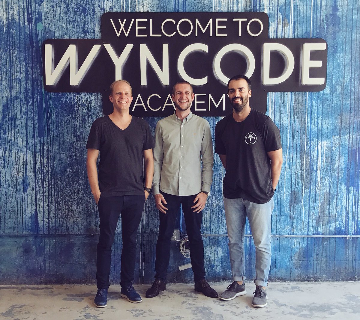 wyncode's tweet photo. We loved having @GE_Digital stop by #Wynbase today. ๐โ๏ธ๐กWelcome to #MiamiTech #Wynwork #LearnToCode https://t.co/j0foc7RAuE
