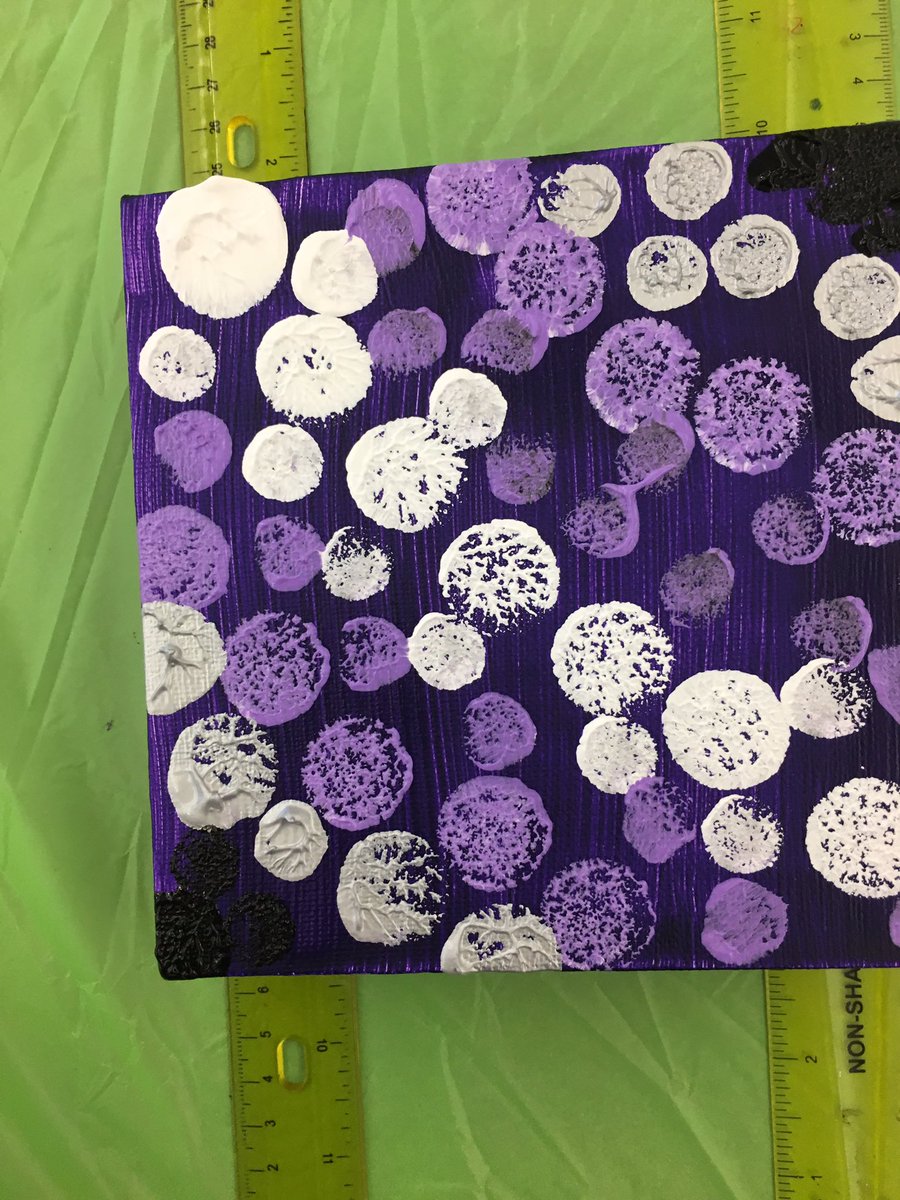 NCLibraryBuzz's tweet image. Library art project