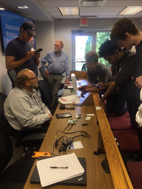 DigitalC_org's tweet photo. Discussing #sensors and #networks for the #IOH2O in #sandusky https://t.co/1kQZqBAN6N