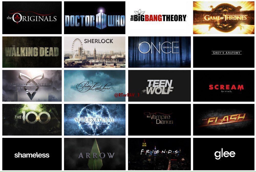 RT if you see your favourite show >>