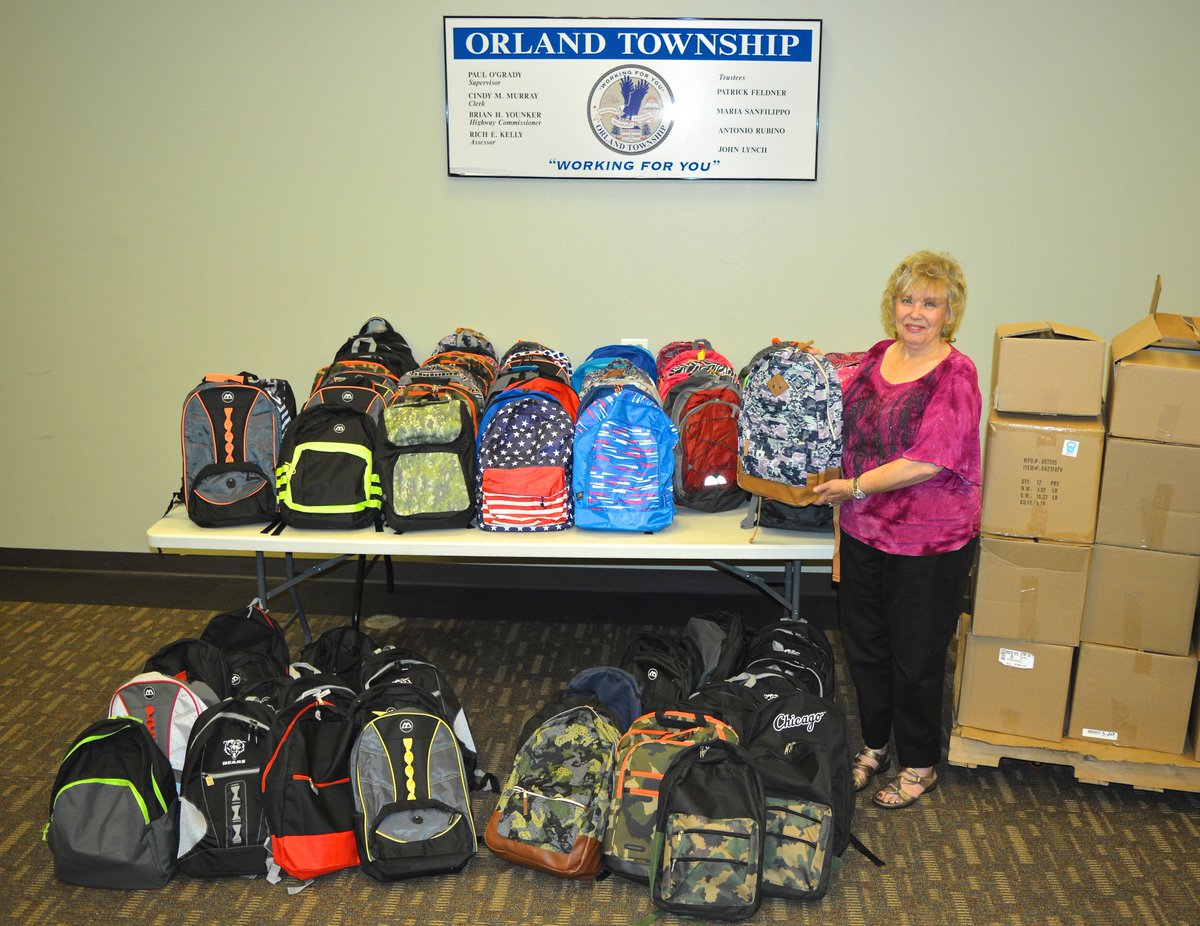 Orland Township On Twitter Thanks Sandra Falco Rev Raymond