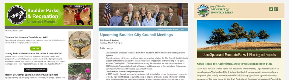 bouldercolorado's tweet photo. Interested in staying up-to-date on what's happening in #Boulder? Sign up for our e-newsletters: https://t.co/MycyPVYO6R. https://t.co/V36bm1JqYx