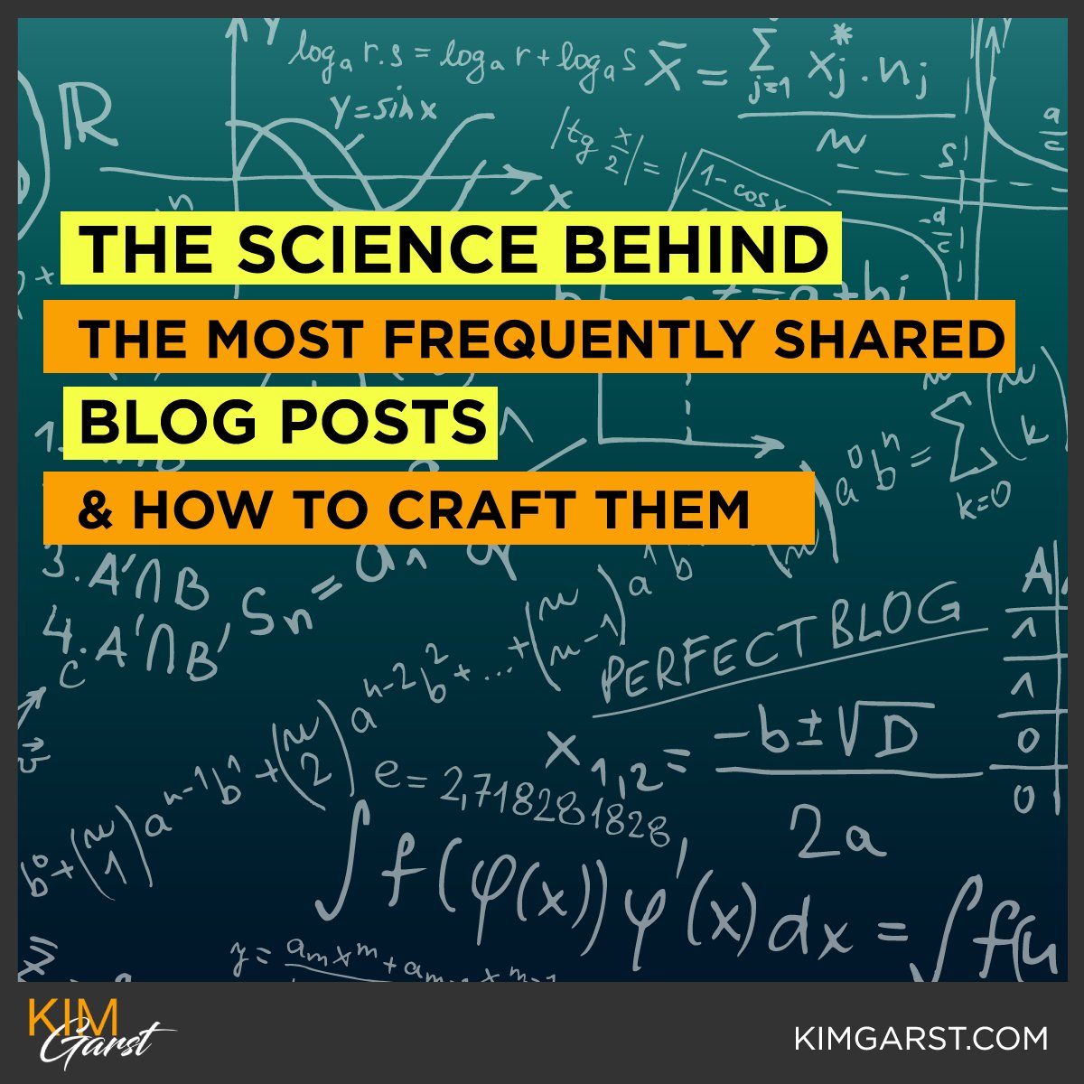 kimgarst's tweet image. The Science Behind The Most Frequently Shared Blog Posts & How To Craft Them
bit.ly/25icVxT