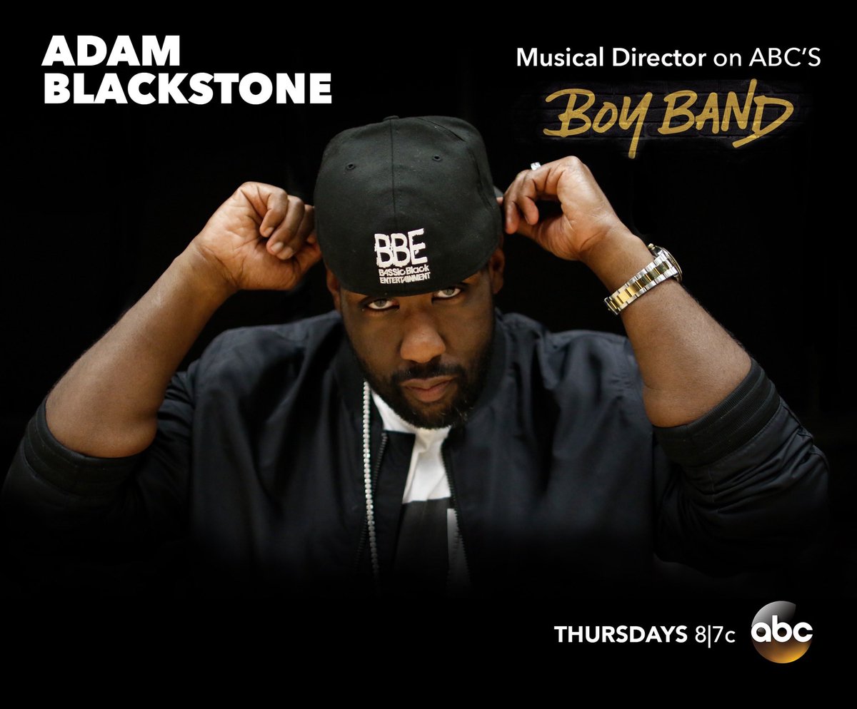 bassicblack's tweet photo. COUNTDOWN to 2nite's episode of @BoyBandABC LIVE! @adamblackstone is Musical Advisor for all the guys! Call-in and vote for your FAV group! https://t.co/ZPEE2ifit6