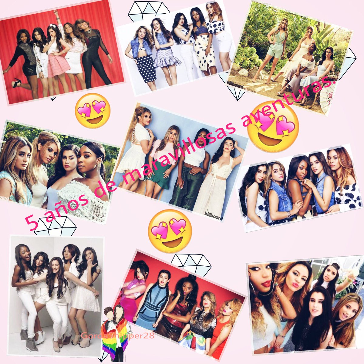 xxCamilaPelosxx's tweet photo. Cinco años de aventura en un cuento de hadas♥️✨ Esperemos que nunca acabe el libro... #5Yearsof5H @FifthHarmony https://t.co/3GwldTu3dG