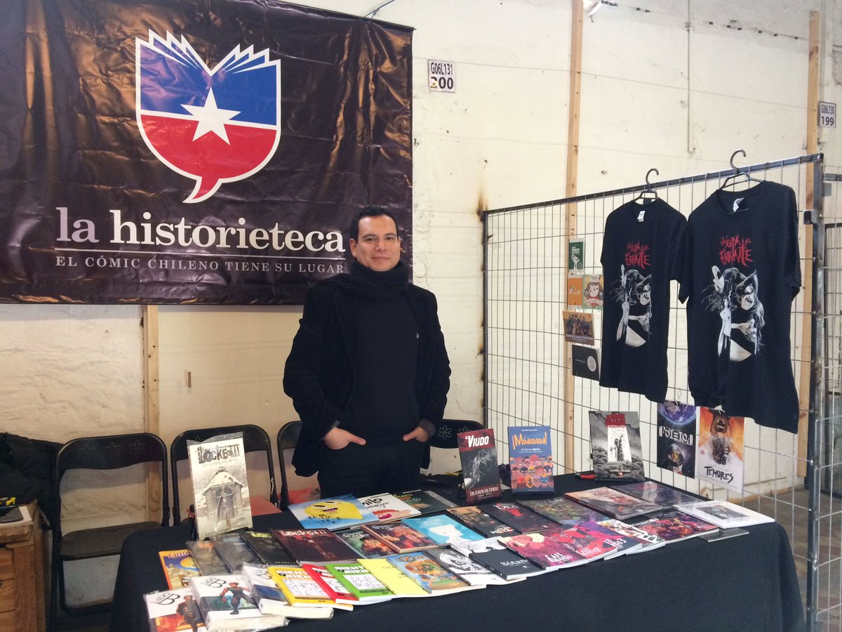 Conversé con @elfafosaez por <a href="/lahistorieteca/">@LaHistorieteca</a> 
Foto de <a href="/lacomiquera/">Catalina González</a>
Léelo aquí: 
ergocomics.cl/wp/2017/07/la-… … …