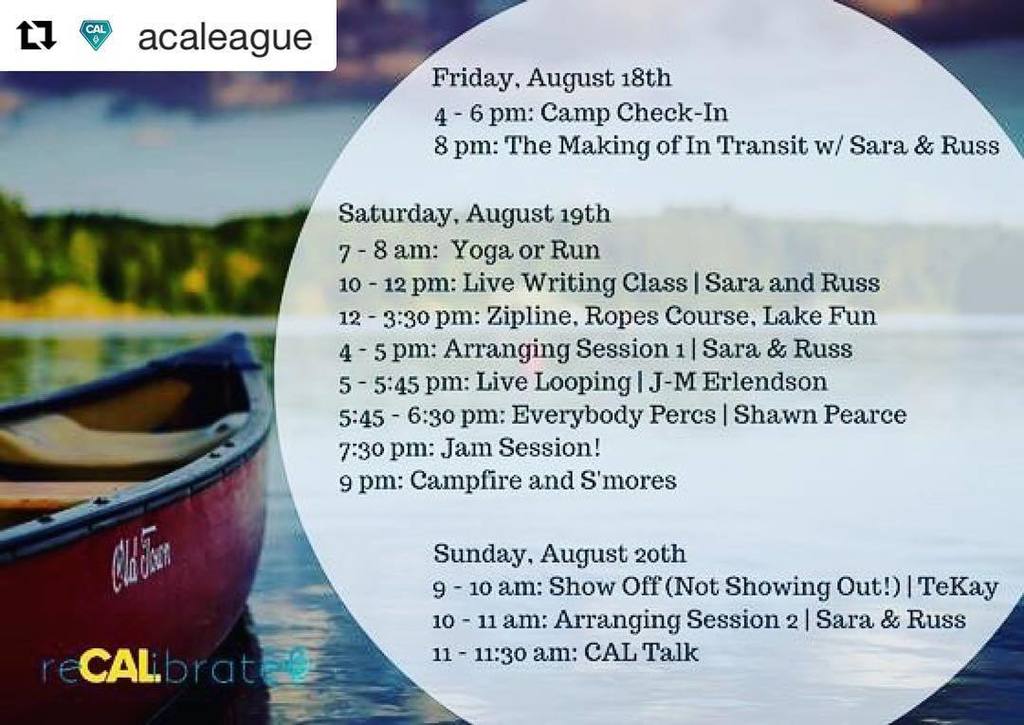 ConcreteSings's tweet photo. We'll be at #reCALibrate in August. Will you? #CALrocks #CALfam https://t.co/J0oh7iPWus