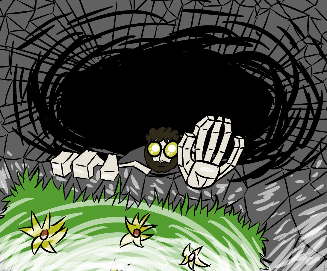 Daxtear's tweet photo. Here is @Digibrah escaping the Meta Hole using his edgy hands https://t.co/RLlQNzgGT4