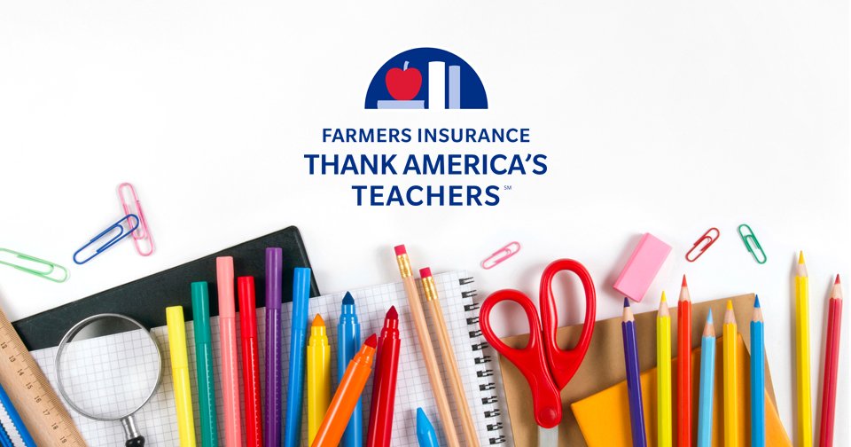 KHarbinAgency's tweet photo. Join Farmers in supporting America’s teachers by donating school supplies at my office throughout August. #ThankATeacher https://t.co/cW0E6AL38f