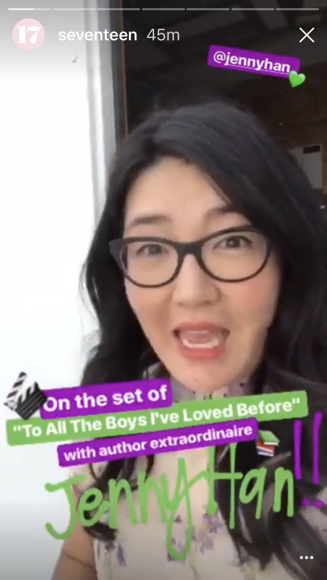 OrangePRM's tweet image. Check it out! @jennyhan has taken over @Seventeen Mag's IG stories today.