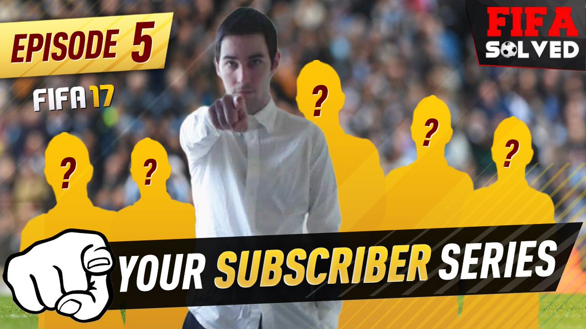 So after #EP4 it's time for #EP5

RT &amp; Fav for a chance to play me in Episode 5 of YOUR Subscriber Series #FIFA17