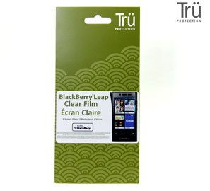 shopcrackberry's tweet image. Keep your screen protected w/ the #TruProtection Clear Film Kit for #BlackBerry Leap. The #dealoftheday is $6.00!! shop.crackberry.com/tru-protection…