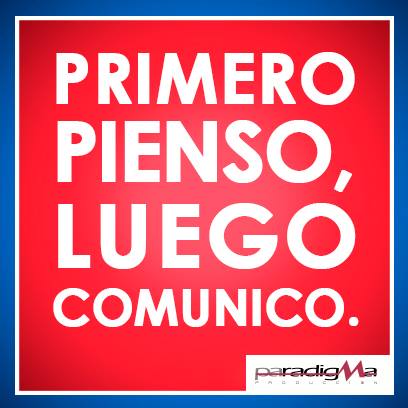 Paradigma_Prod's tweet photo. Es importante tener presente de manera correcta el mensaje para poder tener una #ComunicaciónEfectiva https://t.co/tPrIW9b8V8