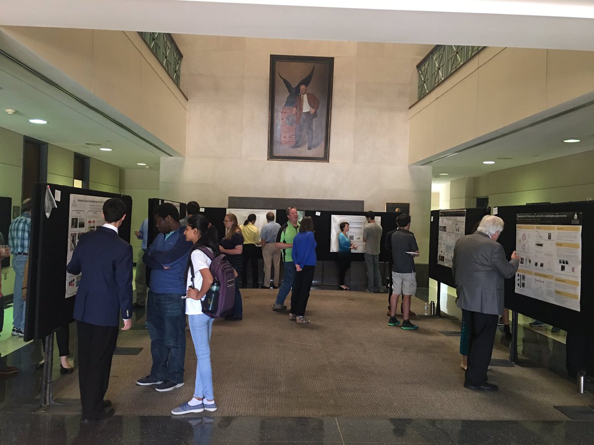 usmscitech's tweet photo. Students presenting their research for the NSF Research Experience for undergraduates in Sustainable Polymer Engineering https://t.co/htPy27xRAD