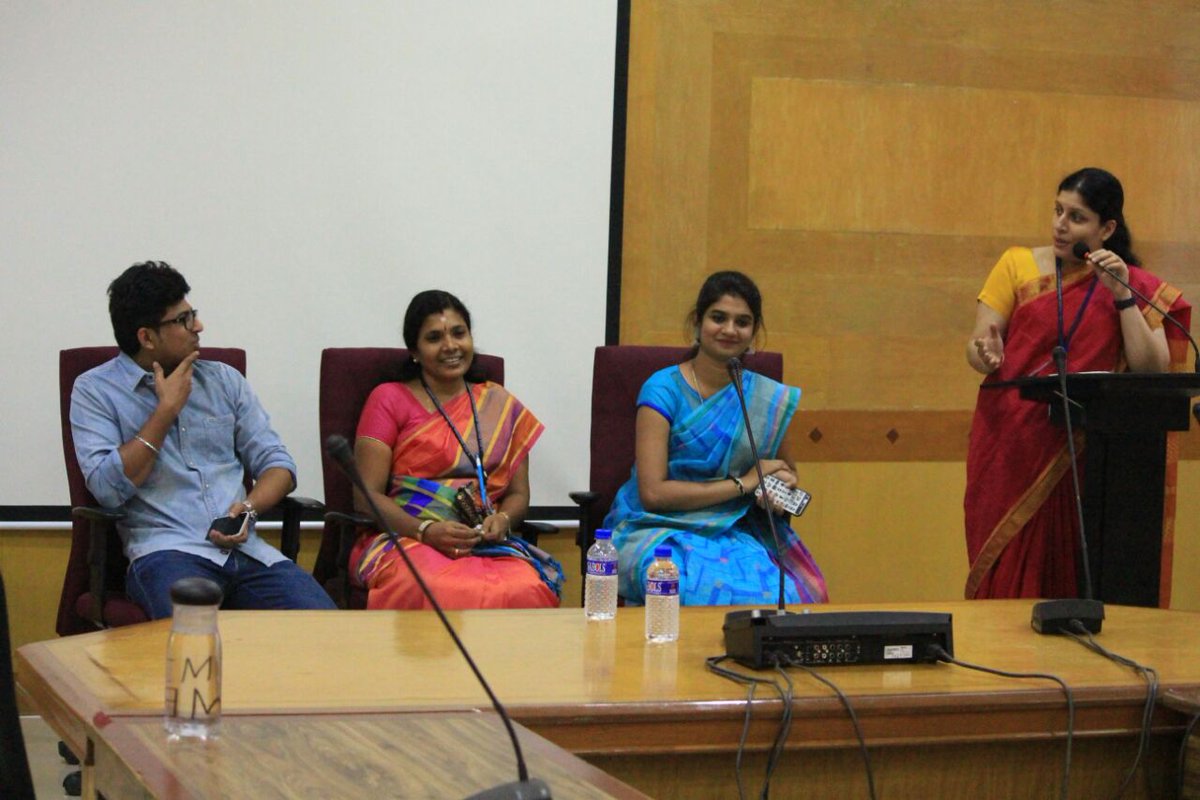 MgrUniversity's tweet photo. #MGRUniversity #CADept conducted a session on #RJ and #VJ for the students of B.Sc Animation and Viscom.
#BScAViscom https://t.co/CJyMUw7m8I