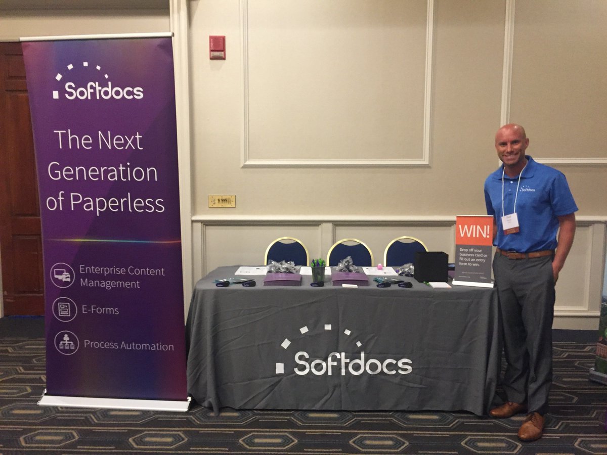 NERDUG's tweet image. Enterprise content management made easy with @Softdocs at #NERDug2017
