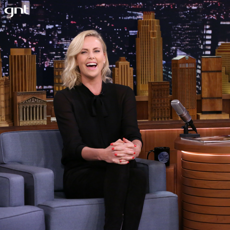 canalgnt's tweet photo. #JimmyFallonNoGNT é à 01h com a presença ilustre de Charlize Theron 😍 https://t.co/HwiXq9rGoP