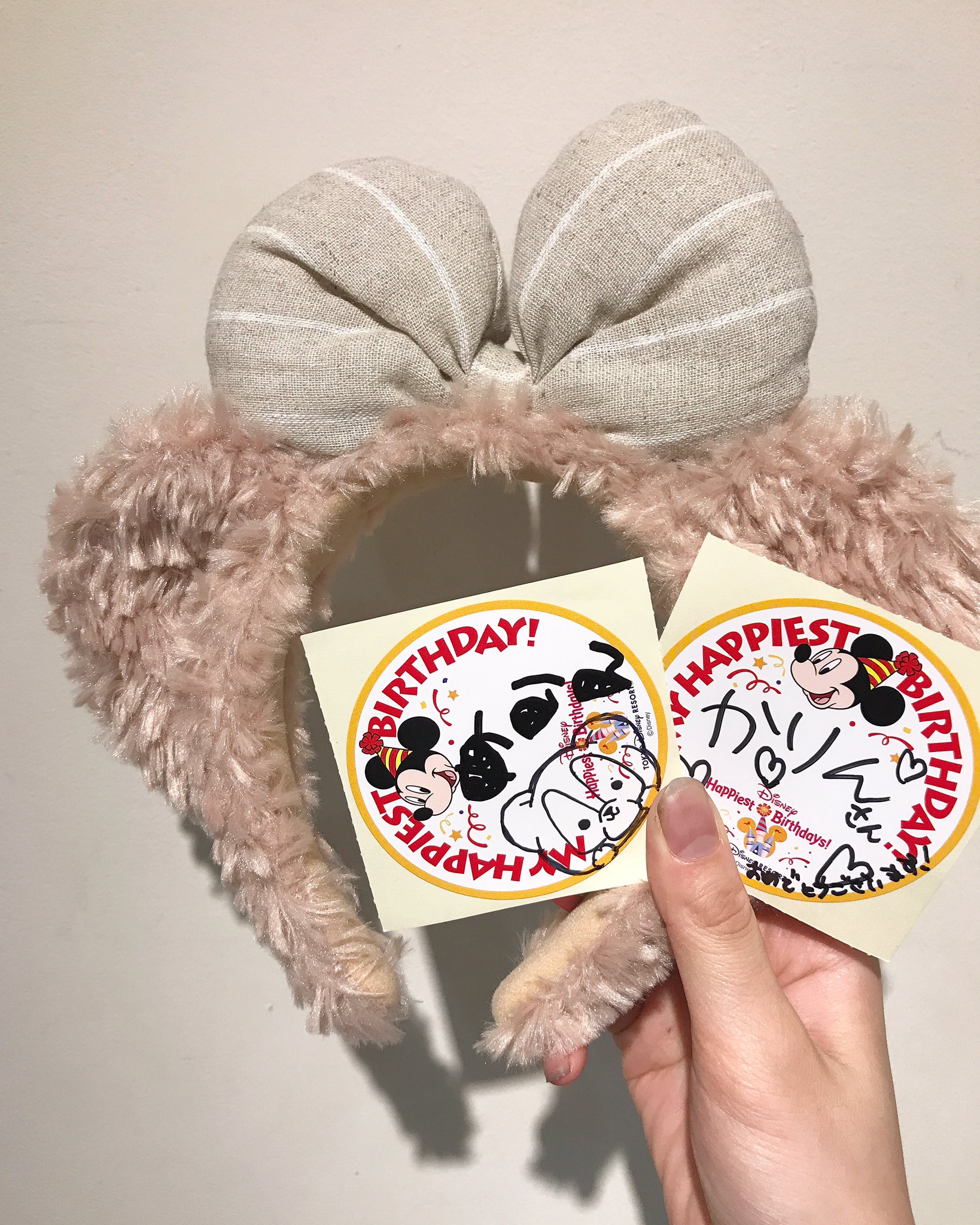 تويتر 田尻 花梨 على تويتر ディズニー好きのお客様からお誕生日プレゼント頂きました 可愛い T Co Jbsdnzjkk1