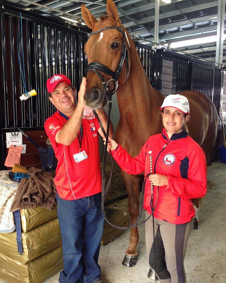 VirginiaYarur's tweet photo. #throwbackthursday FEBRUARY 2016 GLOBAL DRESSAGE FESTIVAL
Getting ready for a jog with @pintocaballo9 and FINN 🐴❤️🇨🇱 
@ESP_GDF #tbt https://t.co/FO4WJncmdv