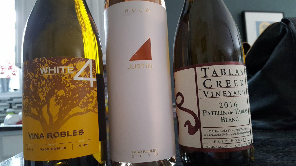 {Paso Robles #Wine}
These babies are lined up for #UnexpectedPaso tonight at 8 central. Tasting w <a href="/1WineDude/">Joe Roberts</a> + <a href="/PasoRoblesWine/">Paso Robles Wine</a>.