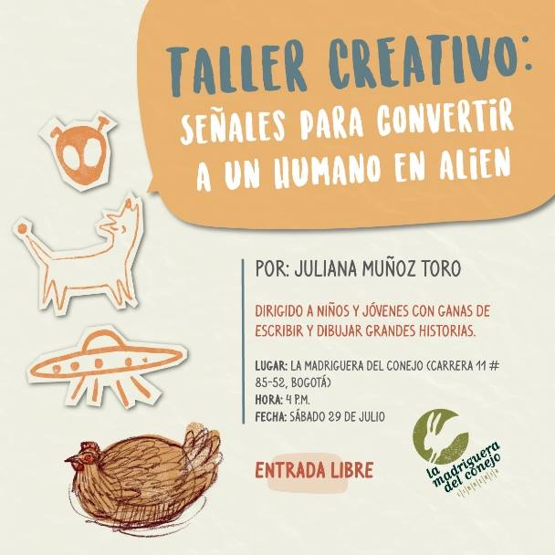 Este sábado, 4pm, ustedes, la <a href="/MadrigueradelC/">MadrigueradelConejo</a> , los aliens, las historias y yo. RT