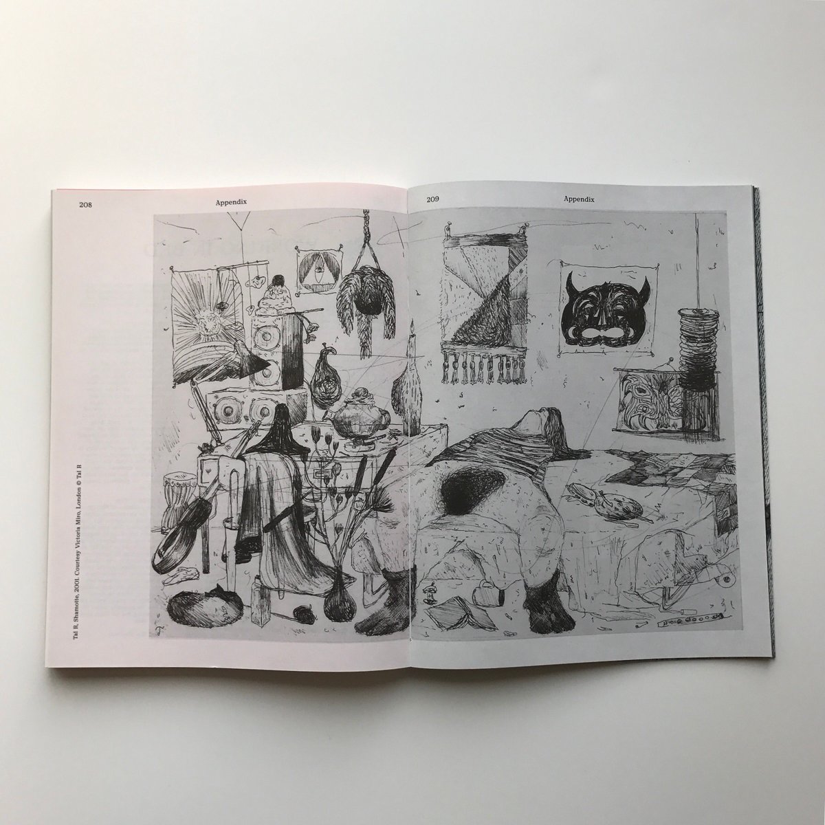 A peek into MacGuffin Nº1 THE BED and the drawing of a teenage bedroom, showing the ephemera of adolescent identity crisis by Tal R. #TBT