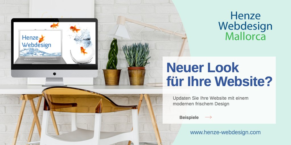 HenzeWebdesign's tweet photo. #webdesign Frische moderne Website? #updateyourwebsite
https://t.co/jgYKsfif5k 🙂 https://t.co/T5mPKahLlp
