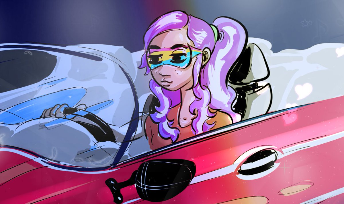 samgamma's tweet photo. whoops, stayed up to late doodling tina inspired by #speeddream https://t.co/hwsdb7SjPL
