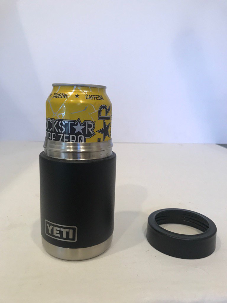 4RP3ggIO's tweet photo. @YETICoolers you guys should make an extended gasket for taller cans! https://t.co/IQkXzmJQh0