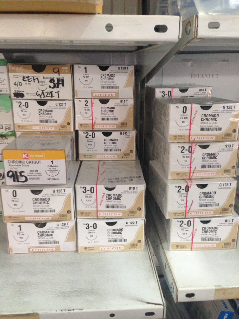 emevalca's tweet image. Suturas Cromicos varias marcas y calibres @emevalca #emevalca