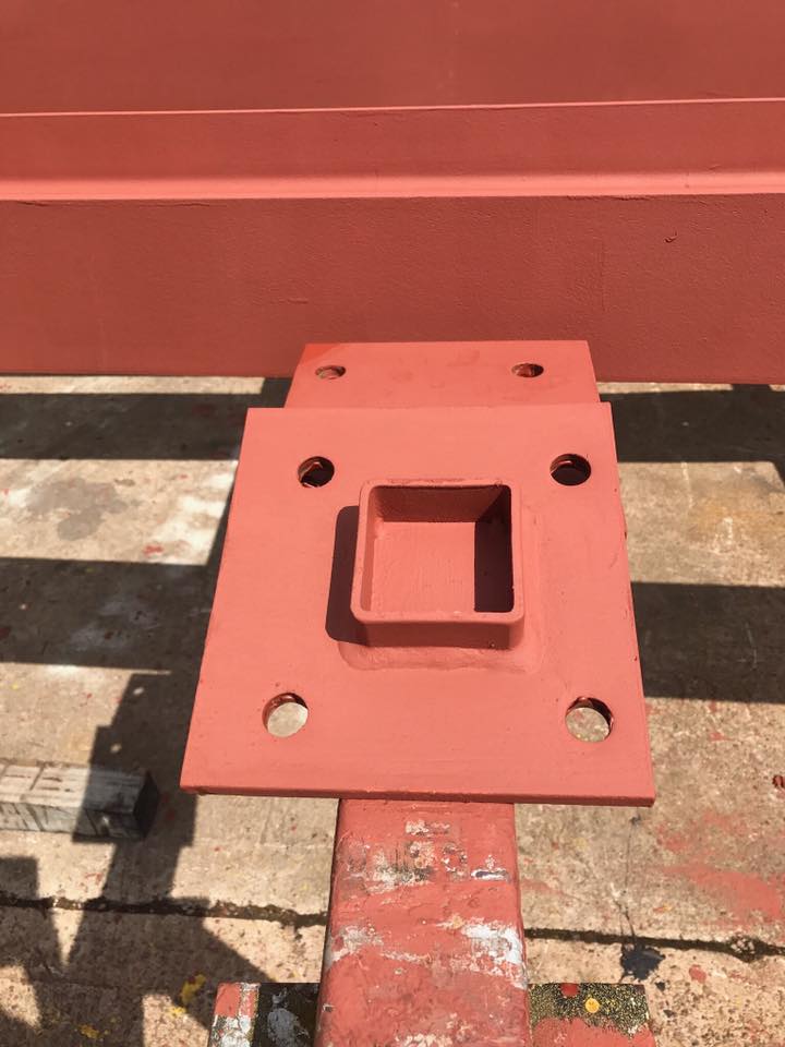 GWH_FABRICATION's tweet photo. Structural steelwork painted red oxide 
Manufactured to British safety standards
#CE #StructuralSteel #FabricationS https://t.co/2RiL4uUh8C