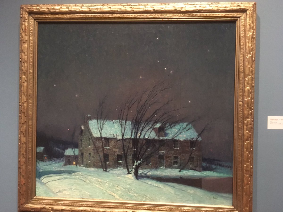 brianbingaman's tweet image. .@MichenerArt will present a rare exhibition of PA impressionist George Sotter. Some critics used to think he was an amateur astronomer.