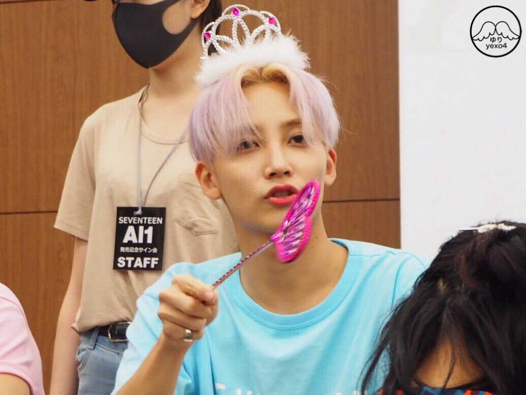 170724 セブチ サイン会 東京 2部 何でも可愛く出来ちゃうジョンハンは