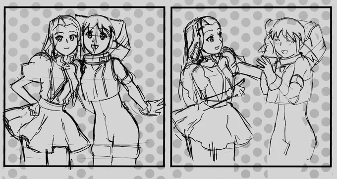 イラストの下絵、その2
I wholly forbid the reproduction and manufacturing of my work without permission.
#ソルティレイ #soltyrei 