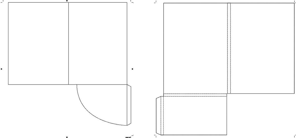 “Die” another Day
Here at CPG we have  dies in stock with pdfs to give to designers, when they produce the artwork for your company folder .