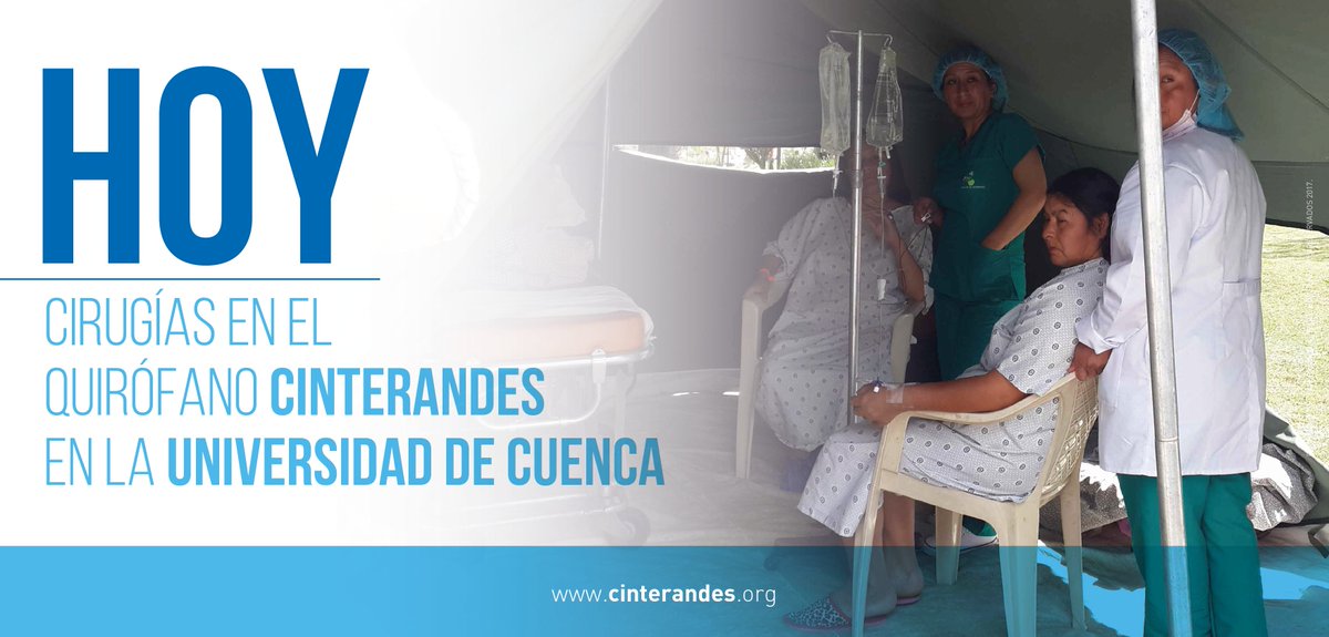CINTERANDES's tweet photo. Hoy estamos realizando cirugías en la ciudad de Cuenca #Cinterandes #CirugíaMóvil https://t.co/VlDA3TnXM7