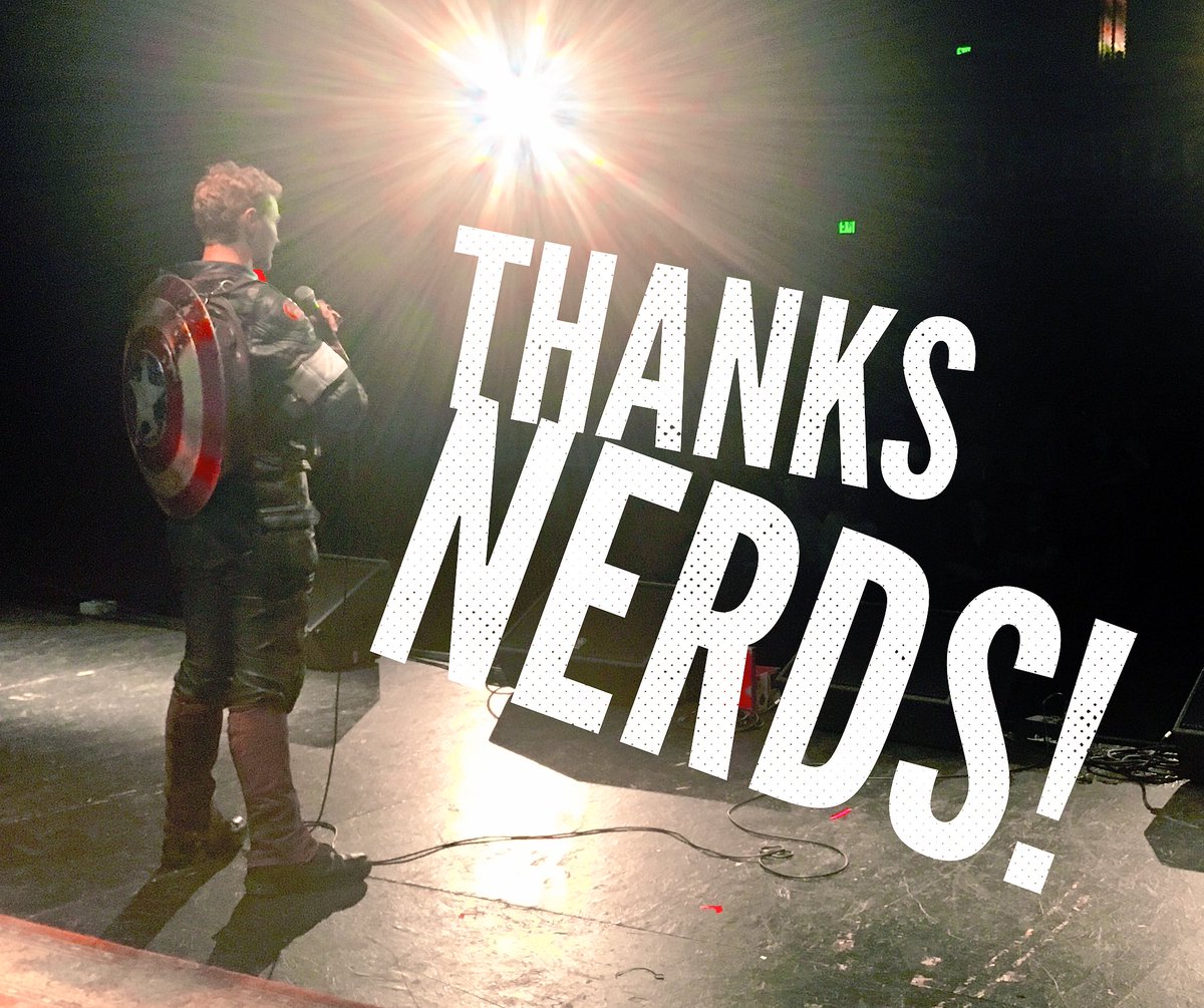 NerdNiteDenver's tweet photo. You came. You drank. You #nerded. Special thanks to Lincoln, Willy, Hanna, Matt, and @sexpotcomedy! https://t.co/YWm8OAZLqm