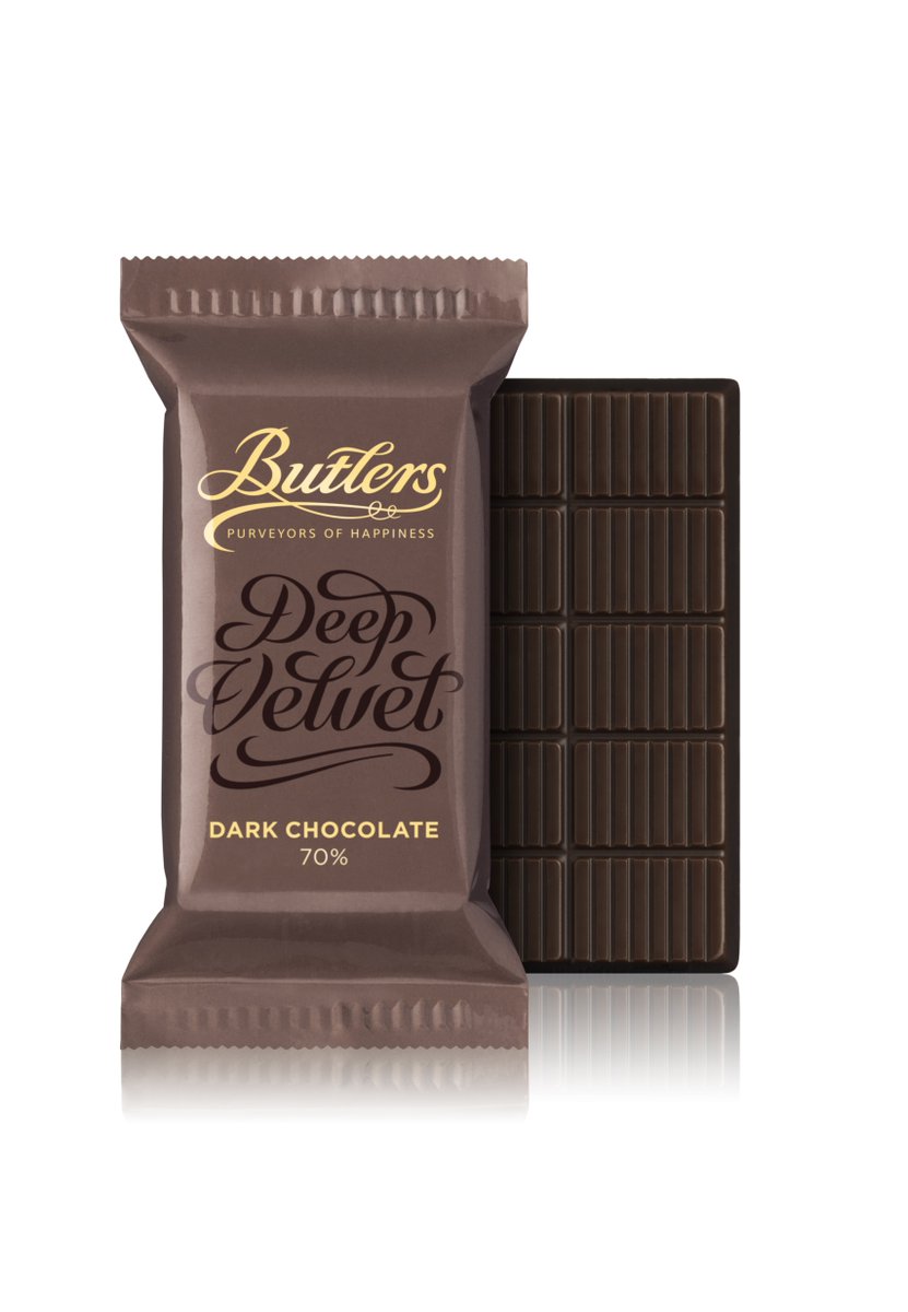 ButlersChocs's tweet image. Do you know any dark horses? This #DeepVelvet 70% Dark Chocolate Mini Bar was made for them! #ThursdayTreats #MIniBars #6SublimeFlavours
