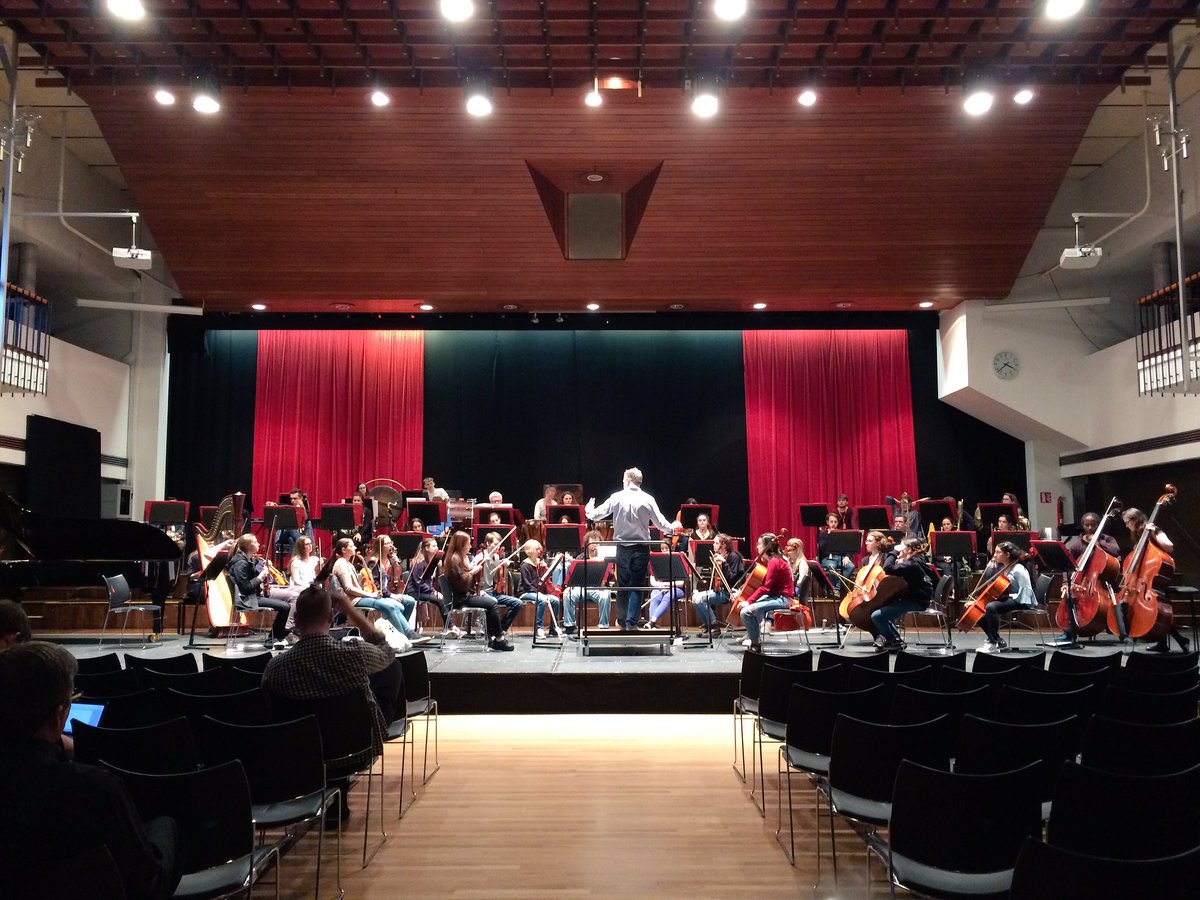 liverpoolphilEd's tweet photo. #LPYO working hard in their final rehearsal before tonight's concert at @LancasterUni! @lancasterarts #LPYOonTour https://t.co/iPn1nZiKlG