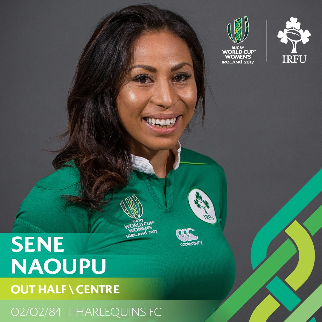 Happy Monday - It's 2 Days to Go!! Here's @SeneNaoupu
🎩: 17
🏡: Wellington
🏉: Harlequins FC
#WRWC2017 #BRINGIT