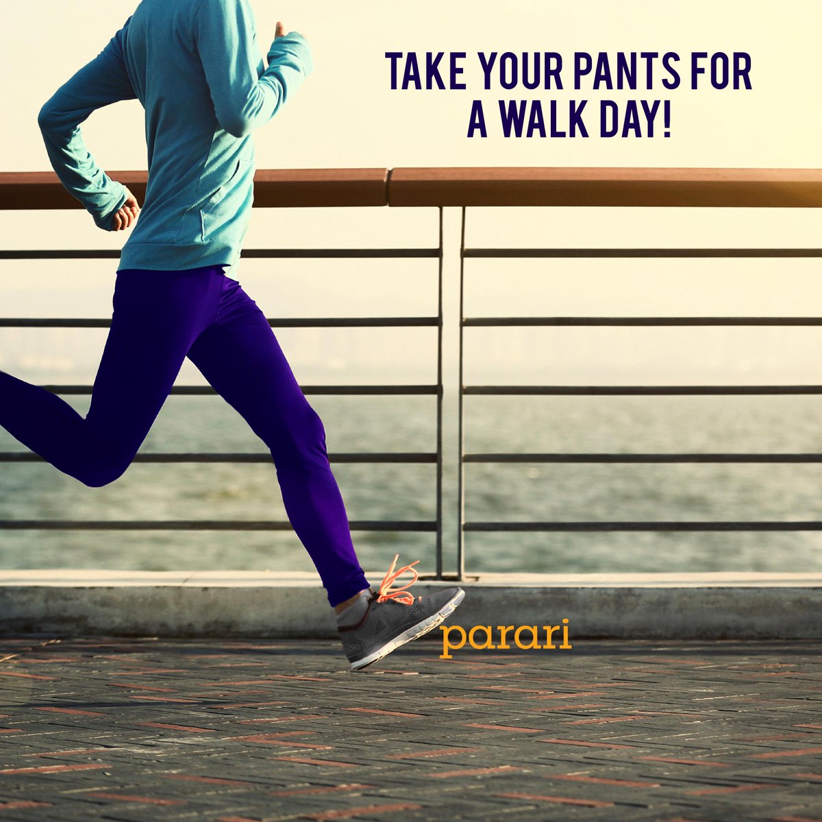 pararigroup's tweet photo. Its Take Your Pants for a Walk Day! You go where your pants go, so the real purpose is actually to promote exercise. #exercisenotextrafries https://t.co/I5qAn07BJ0