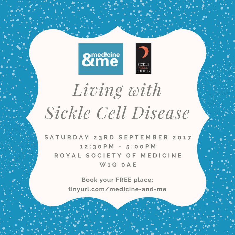 SickleCellUK's tweet photo. Have you booked your tickets yet? @RoySocMed #sicklecell #patients #physicians #nurses #patientinformation #learn 

https://t.co/PPXcw4DjxE https://t.co/jY5fvD6e85
