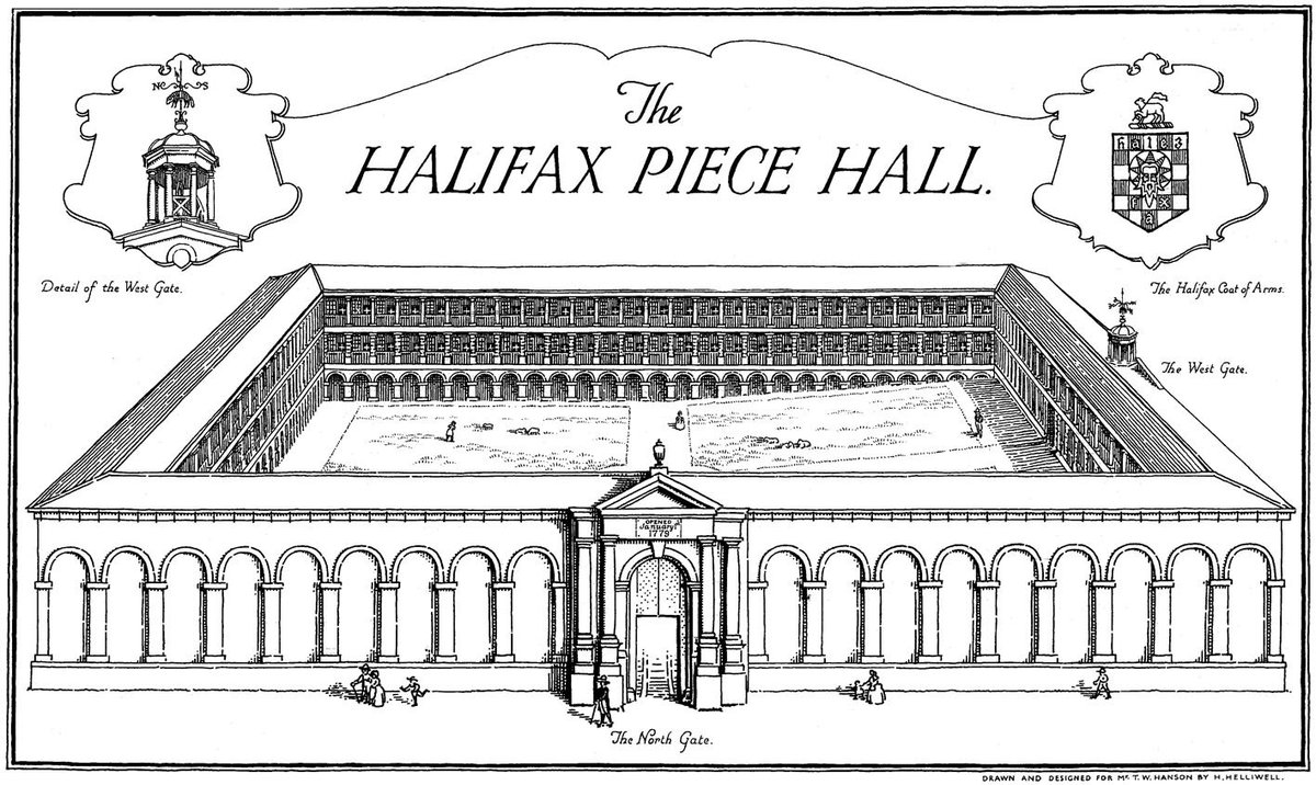 Calderdale's tweet photo. Reopening on #YorkshireDay see how @ThePieceHall has changed through the years #throwbackthursday #5daystogo https://t.co/mkxvWM2Vj4
