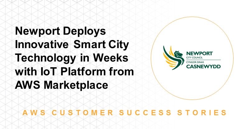 awsmarketplace's tweet photo. See how @PinaclSolutions used @davranetworks in AWS Marketplace to quickly deploy the @NewportCouncil #IoT solution. https://t.co/Uk4OeHh76f https://t.co/EWpalpUzZh