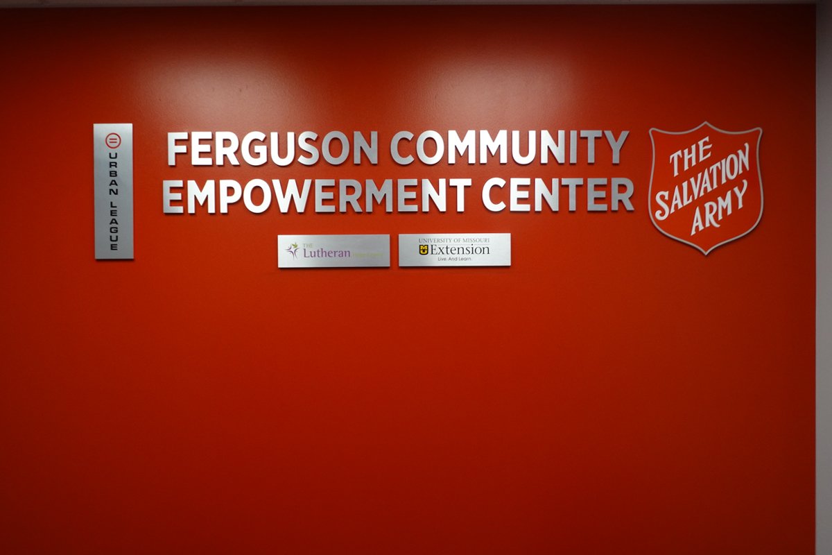 STLPartnership's tweet photo. ICYMI, the Ferguson Community Empowerment Center had its grand opening on Wednesday.  #STLRecovery

PHOTO GALLERY: https://t.co/FUheTkZNIL https://t.co/33gkVg41KS