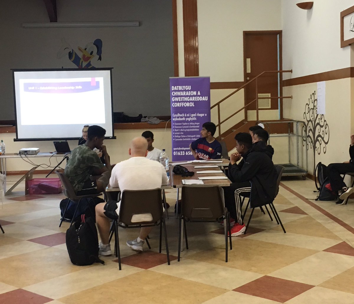 Well done to the <a href="/MaindeeYouth/">Maindee Youth</a> boys for completing Sports Leaders Level 1 this week with <a href="/nlsportsdev/">Community Sport & Wellbeing (Newport Live)</a>! #futurecoaches #BMESportCymru